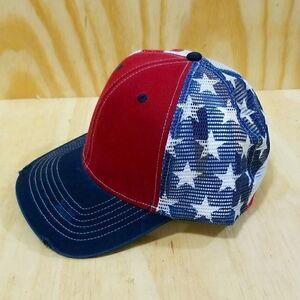 American Flag Printed Snapbaback hat Unisex.